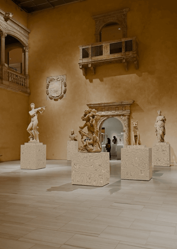 Egyptian Statue Invades Vélez-Blanco Castle Museum! — VFX