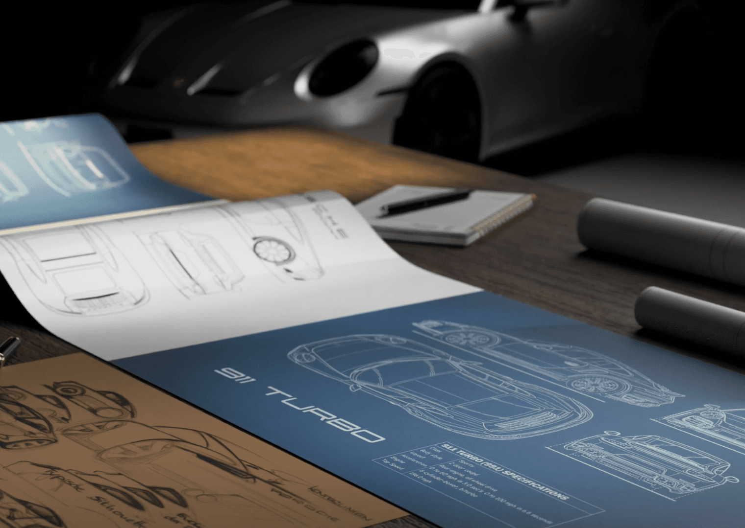 Porsche 911 – Cloth Simulation Reveal — Automotive